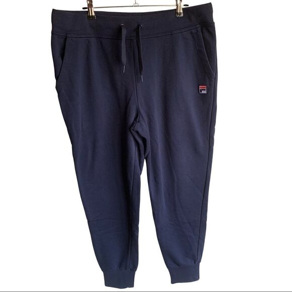 Fila Blue Jogger Sweatpants Size Large - Picture 1 of 3